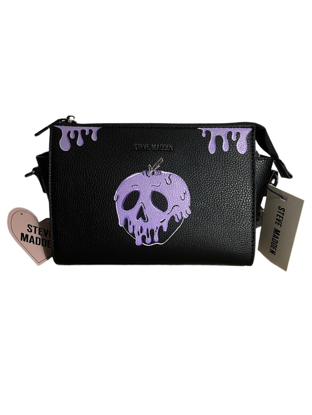 Steve Madden Spooky Poisoned Apple Custom Painted Bag